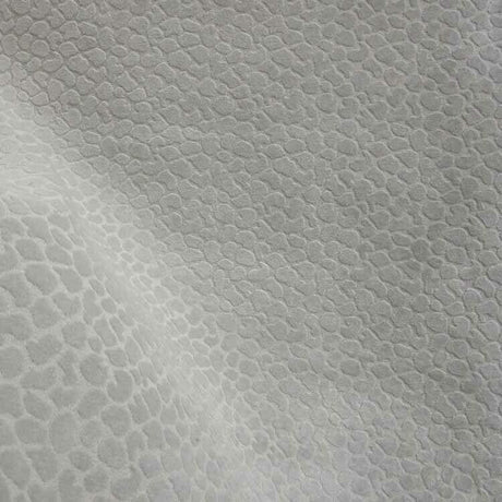 Regal Gray Dove Reese Pebble Textured Soft Velvet Upholstery Fabric - Gray Pebble Texture, 54" Width (1 Yard)