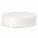 O'Creme Round Polystyrene Cake Dummy, 18" Diameter x 3" High