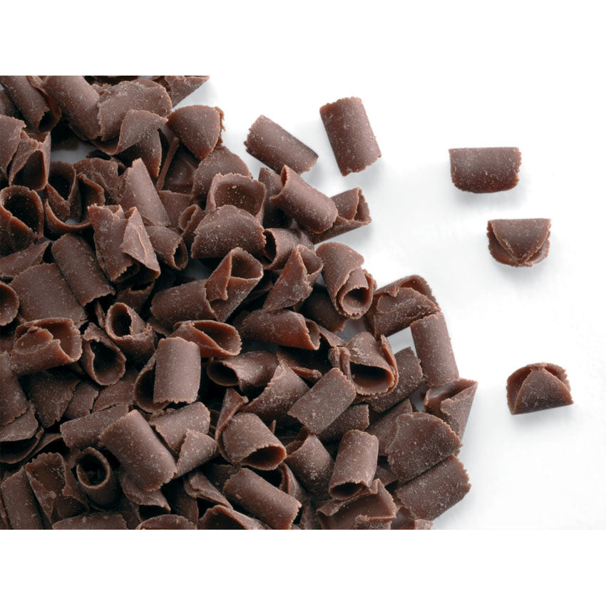 Dobla Chocolate Curls, 12 lbs - Milk