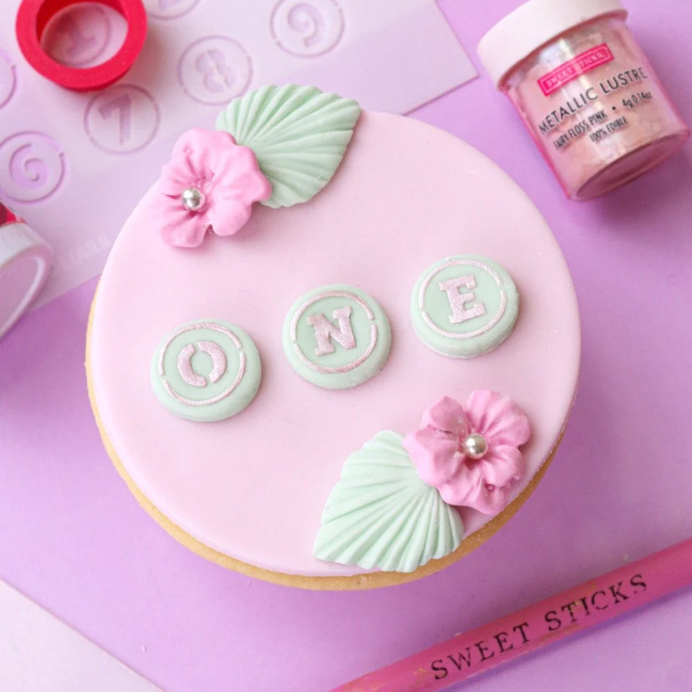 Sweet Sticks 'Mini Details' Circle Alphabet & Numbers Stencil