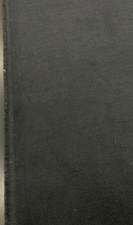 Saluki Chenille Upholstery Fabric - Charcoal Gray, 55" Width (1 Yard)