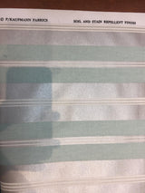 P/Kaufmann Beam Of Light Chintz Cotton Fabric - Haze Blue Stripes, 54" Width (1 Yard)