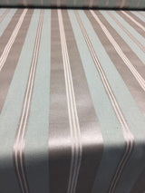 P/Kaufmann Beam Of Light Chintz Cotton Fabric - Haze Blue Stripes, 54" Width (1 Yard)