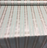 P/Kaufmann Beam Of Light Chintz Cotton Fabric - Haze Blue Stripes, 54" Width (1 Yard)