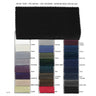 Shimmer Satin Rayon Polyester Fabric - High Luster, 58/60" Width (1 Yard)
