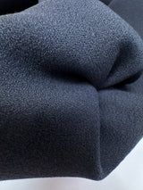 Cotton Viscose Polyamid Crepe Blue