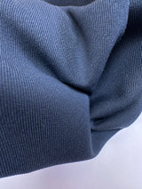 Wool Polyester Twill Blue