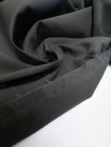 Linen Cotton Satin Black