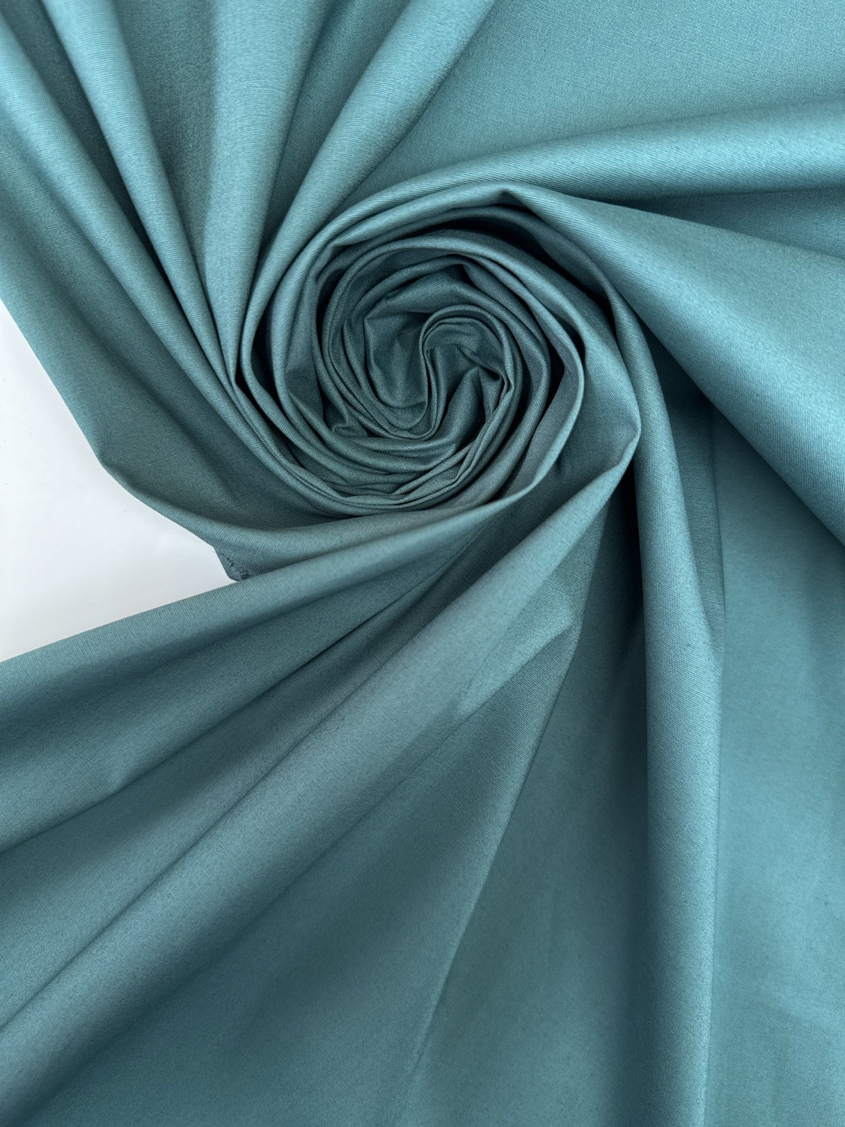 Blue Viscose Elastane Woven