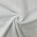 Double Layer Cotton Gauze Fabric - Soft Double Layer Muslin, 46/48" Width (1 Yard)