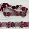 Beaded Corded Lace Trim 1.5" Wide