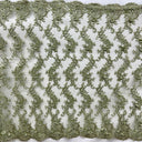 3D Floral Lace Embroidered Mesh