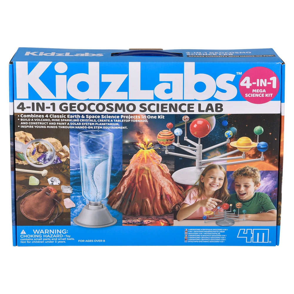 Earth Science Kit for Kids (4 Experiments)