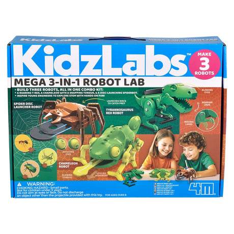 Robot Lab STEAM Powered Kids KidzLabs Mega Robot Lab