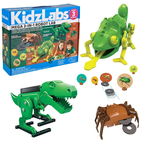 Robot Lab STEAM Powered Kids KidzLabs Mega Robot Lab