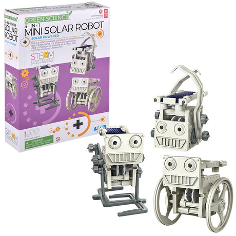 Solar Robot 3-In-1 Mini Robot (1 EA)