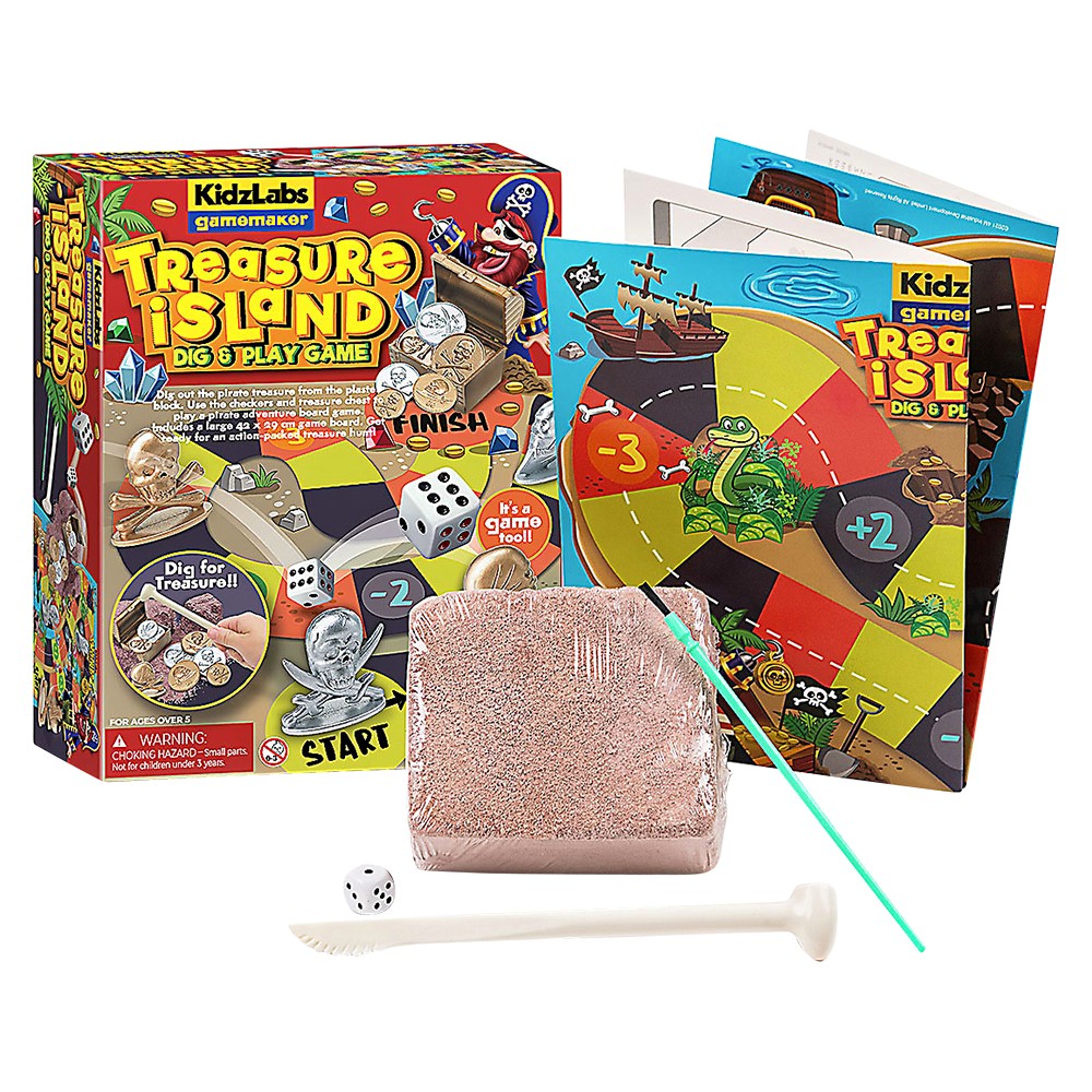 Treasure Island Dig & Play Game