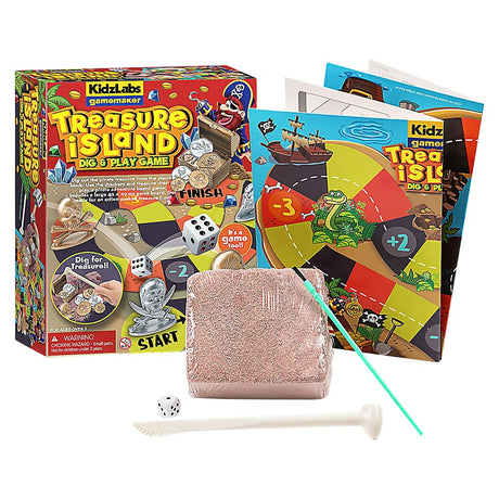 Treasure Island Dig & Play Game