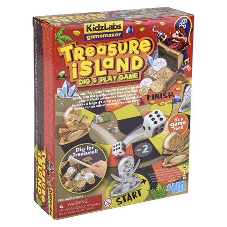 Treasure Island Dig & Play Game