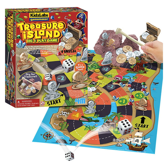 Treasure Island Dig & Play Game