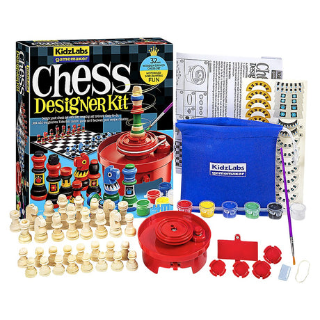 Spin Art Chess Designer Kit