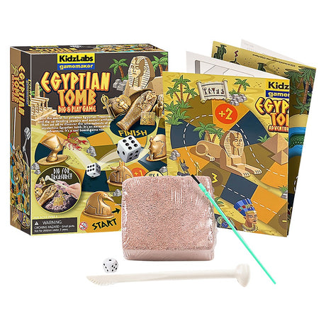 Egyptian Tomb Dig & Play Game