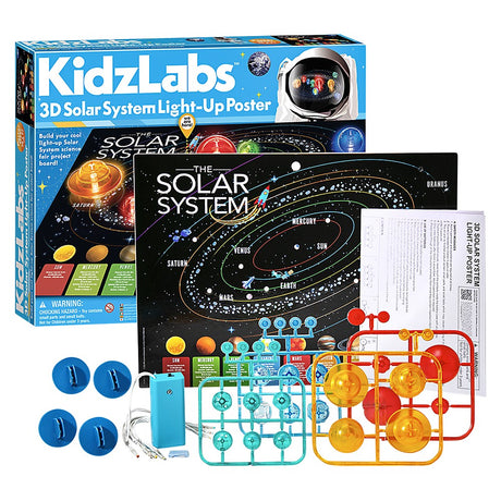 Solar System Light-Up Poster