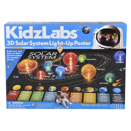 Solar System Light-Up Poster