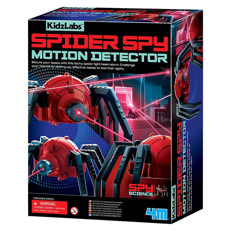 Spider Spy motion detector novelty toy