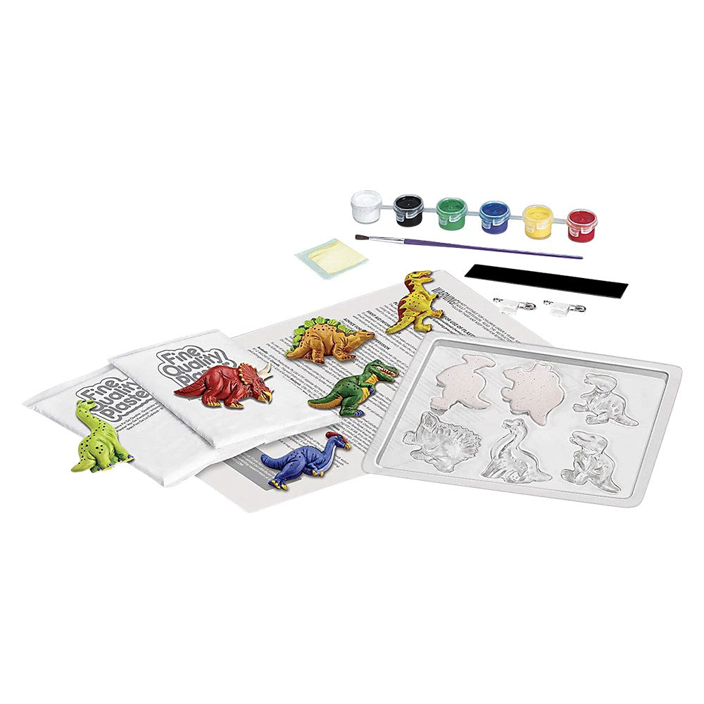 Glow-In-The-Dark Dinosaur Mould & Paint Kit