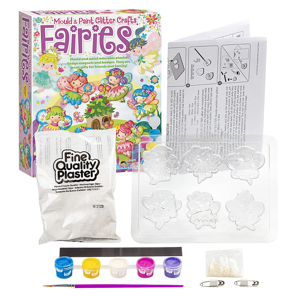Fairy Mould & Paint Glitter Kit