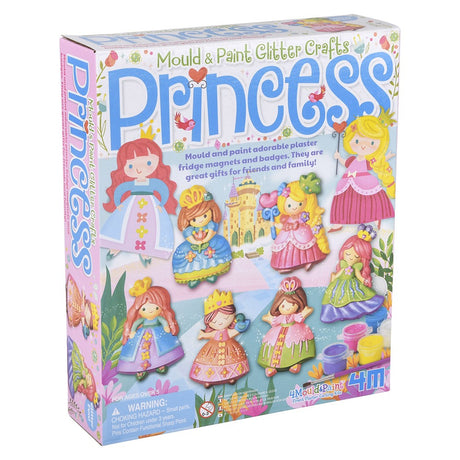 Princess Mould & Paint Glitter Kit
