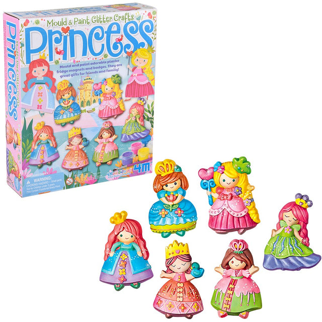 Princess Mould & Paint Glitter Kit