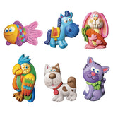 Mould & Paint Cute Pets Craft Kit