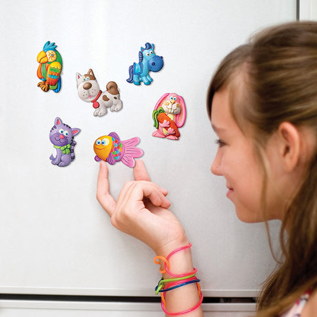 Mould & Paint Cute Pets Craft Kit
