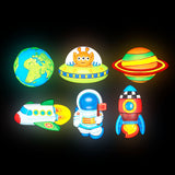 Glow-In-The-Dark Space Mould & Paint Kit