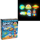 Glow-In-The-Dark Space Mould & Paint Kit