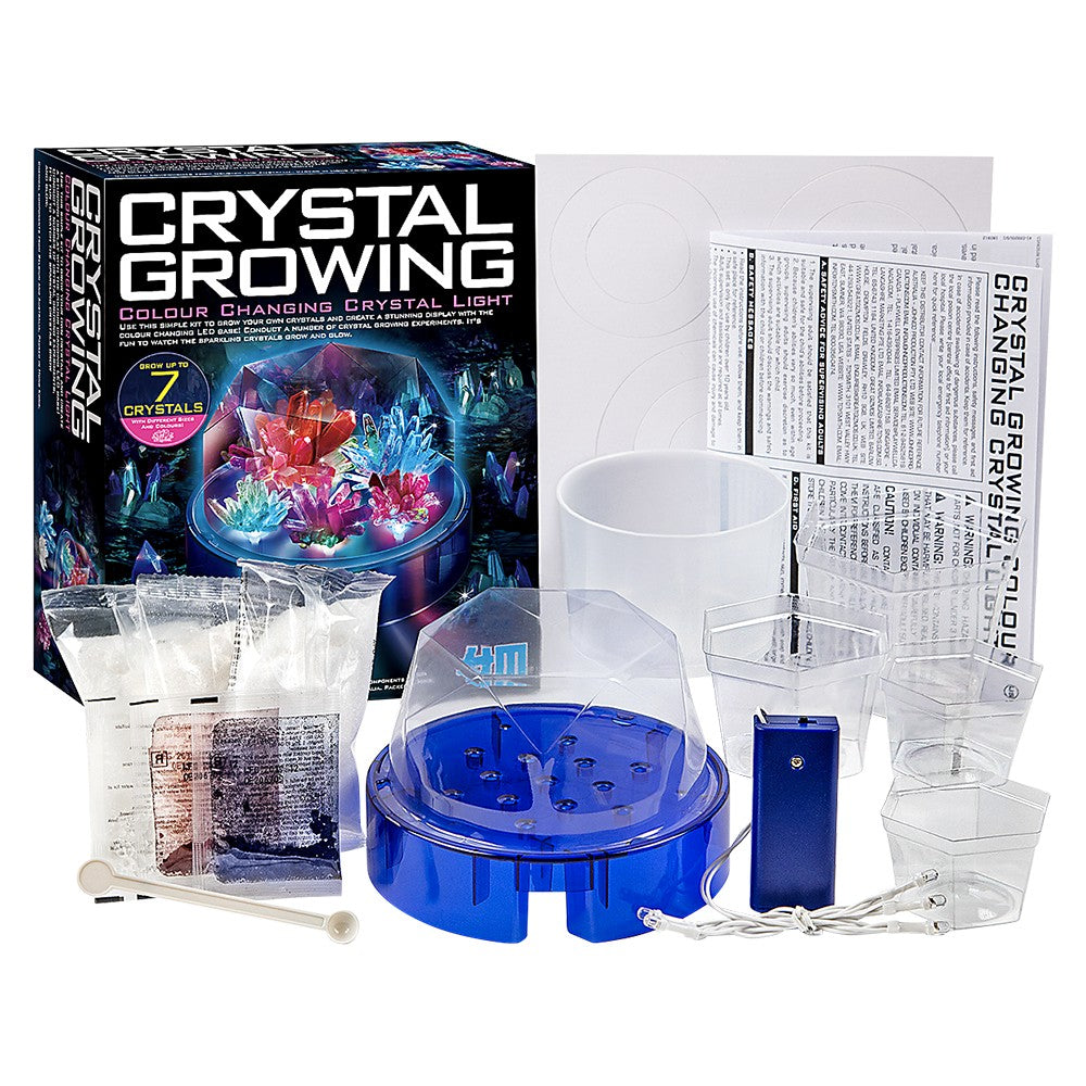 Crystal Growing Colour Changing Crystal Light