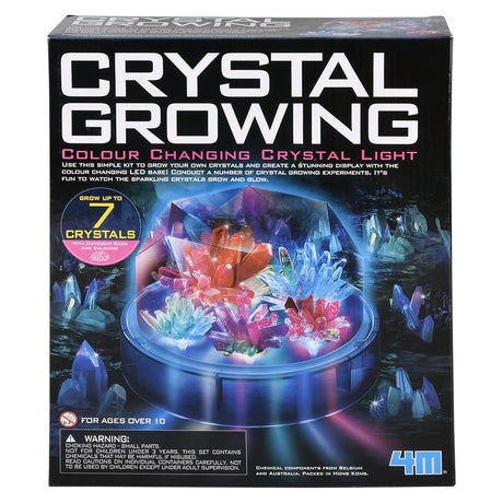 Crystal Growing Colour Changing Crystal Light