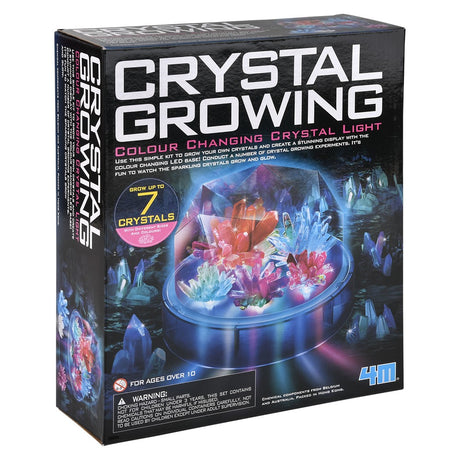 Crystal Growing Colour Changing Crystal Light