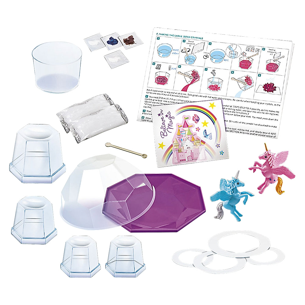 Crystal Growing Magical Unicorn Crystal Terrarium