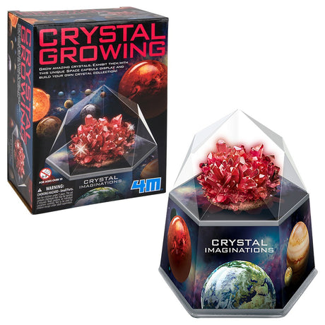 Crystal Growing Red Crystal Kit