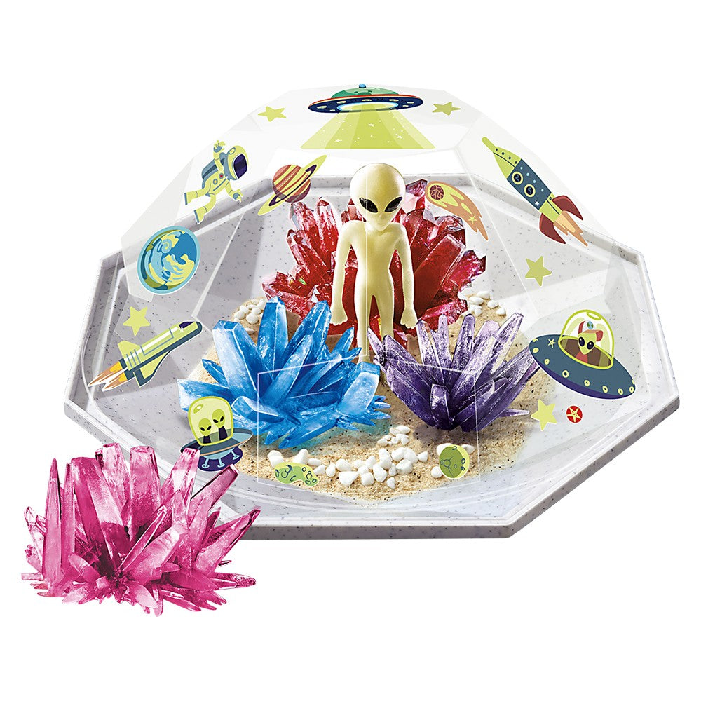 Crystal Growing Outer Space Crystal Terrarium