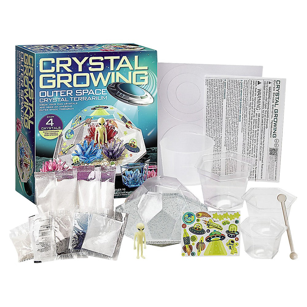 Crystal Growing Outer Space Crystal Terrarium