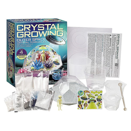 Crystal Growing Outer Space Crystal Terrarium