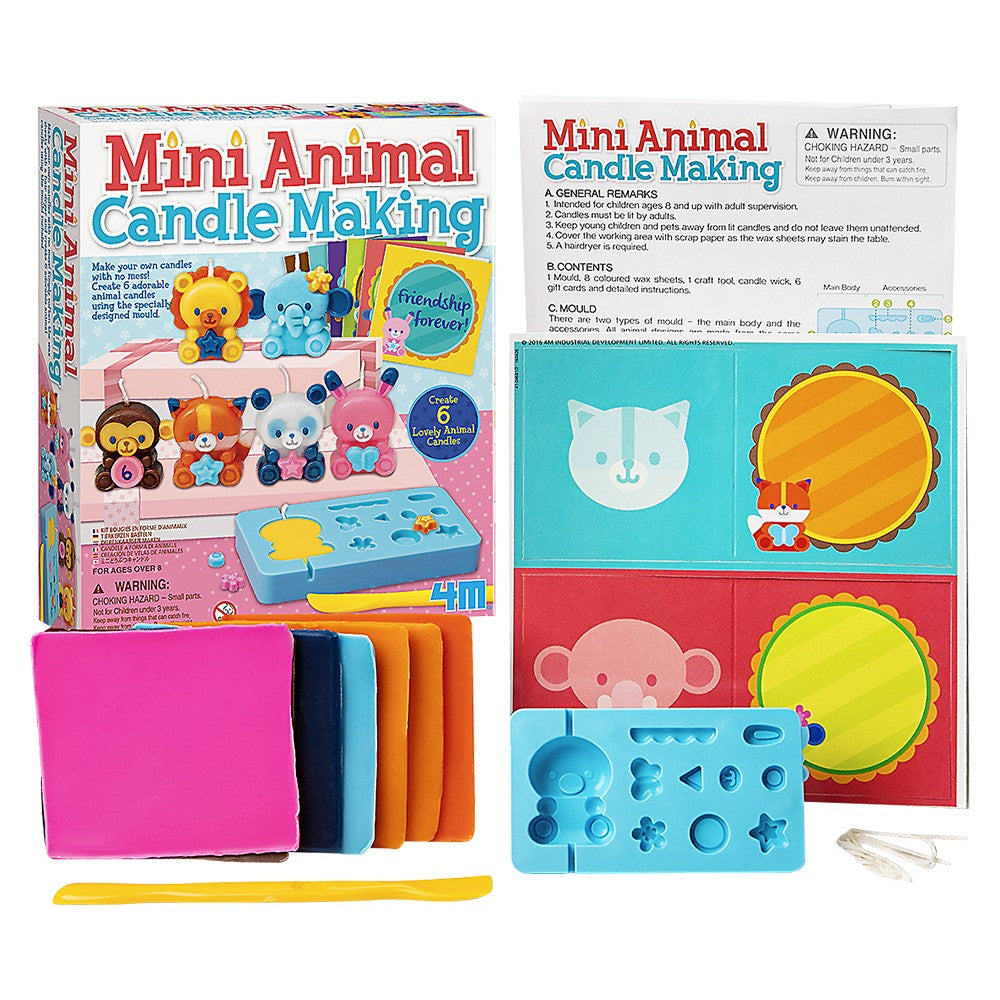 Mini Animal Candle Making Kit