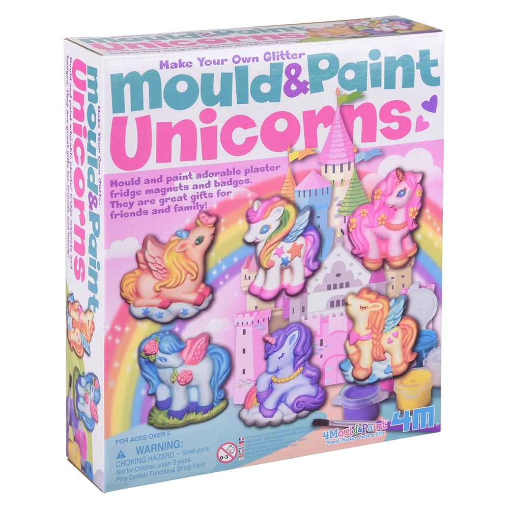 Unicorn Mould & Paint Glitter Kit