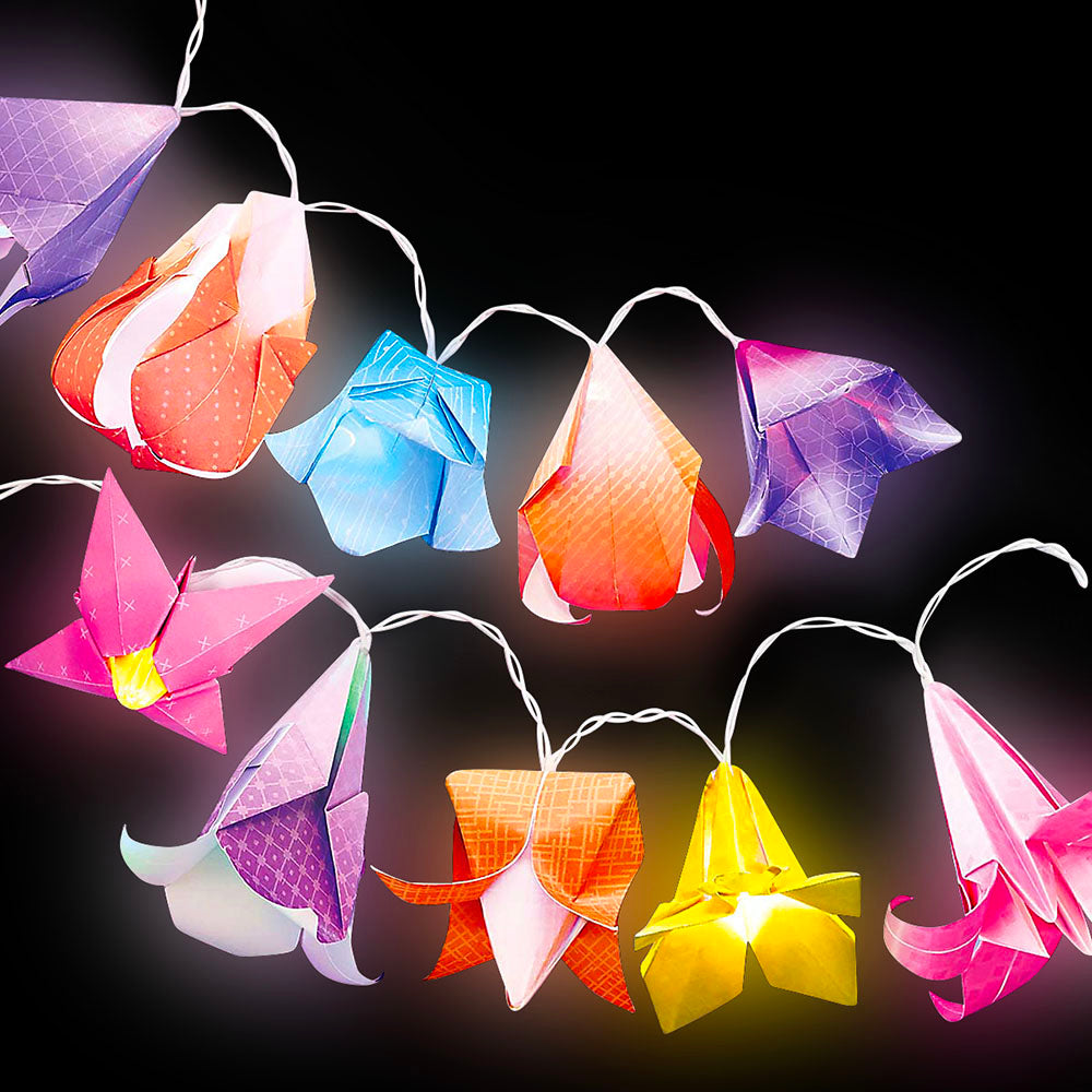 Origami Flower Lights Craft Kit