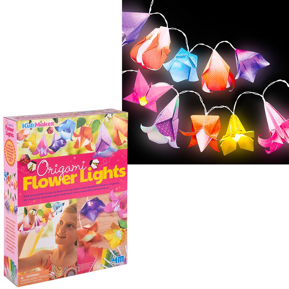 Origami Flower Lights Craft Kit