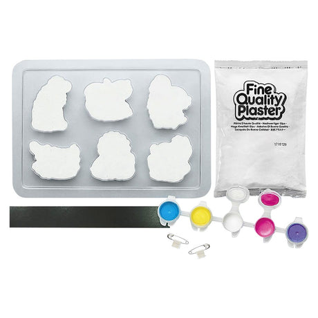 Zoo Animal Mould & Paint Kit